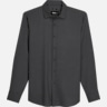 Awearness Kenneth Cole Slim Fit Mini Print 4-Way Stretch Button Up Shirt