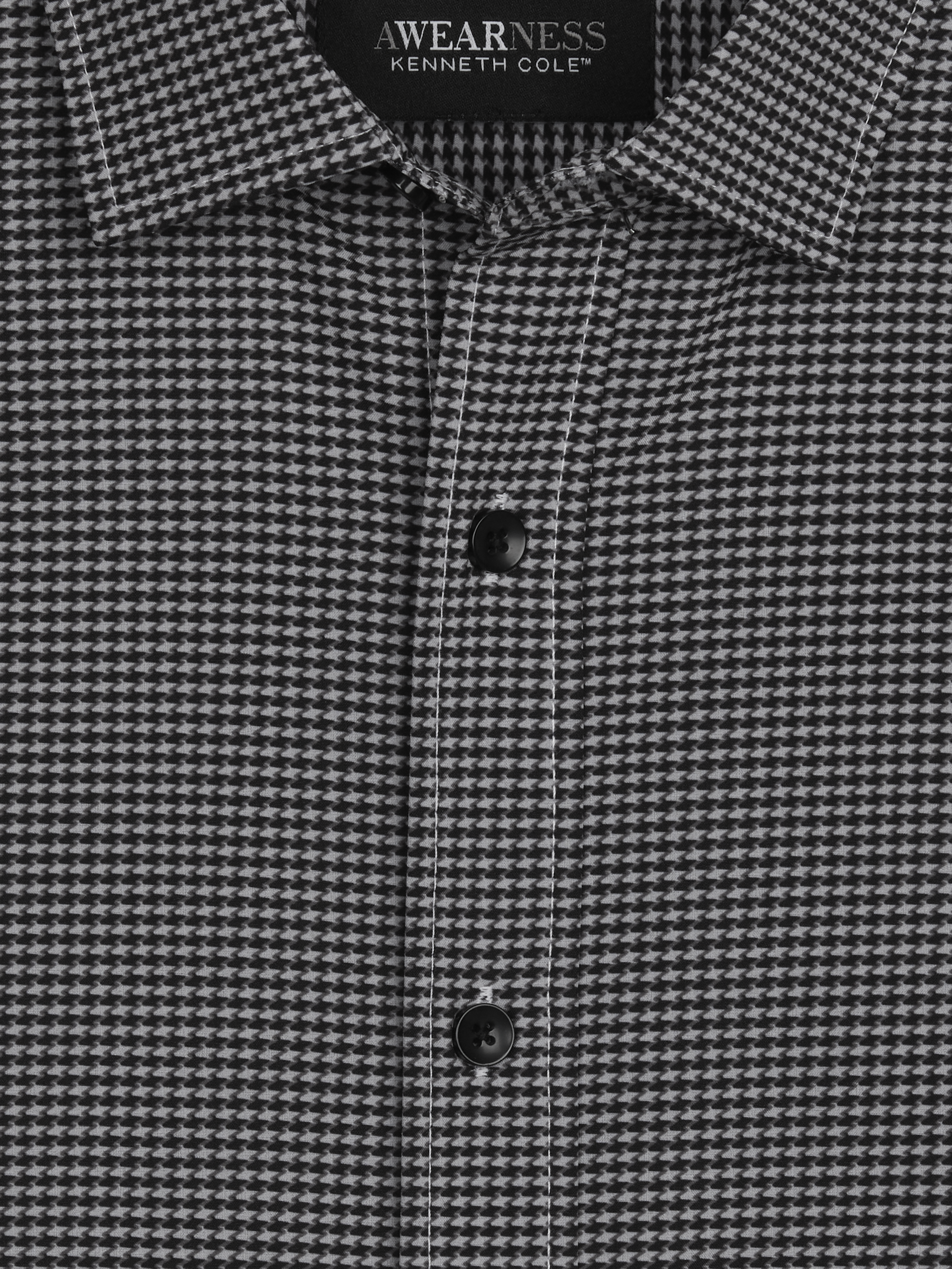 Slim Fit 4-Way Stretch Button Up Shirt