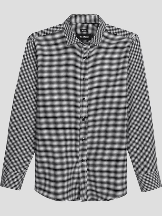 Awearness Kenneth Cole Slim Fit 4-Way Stretch Button Up Shirt