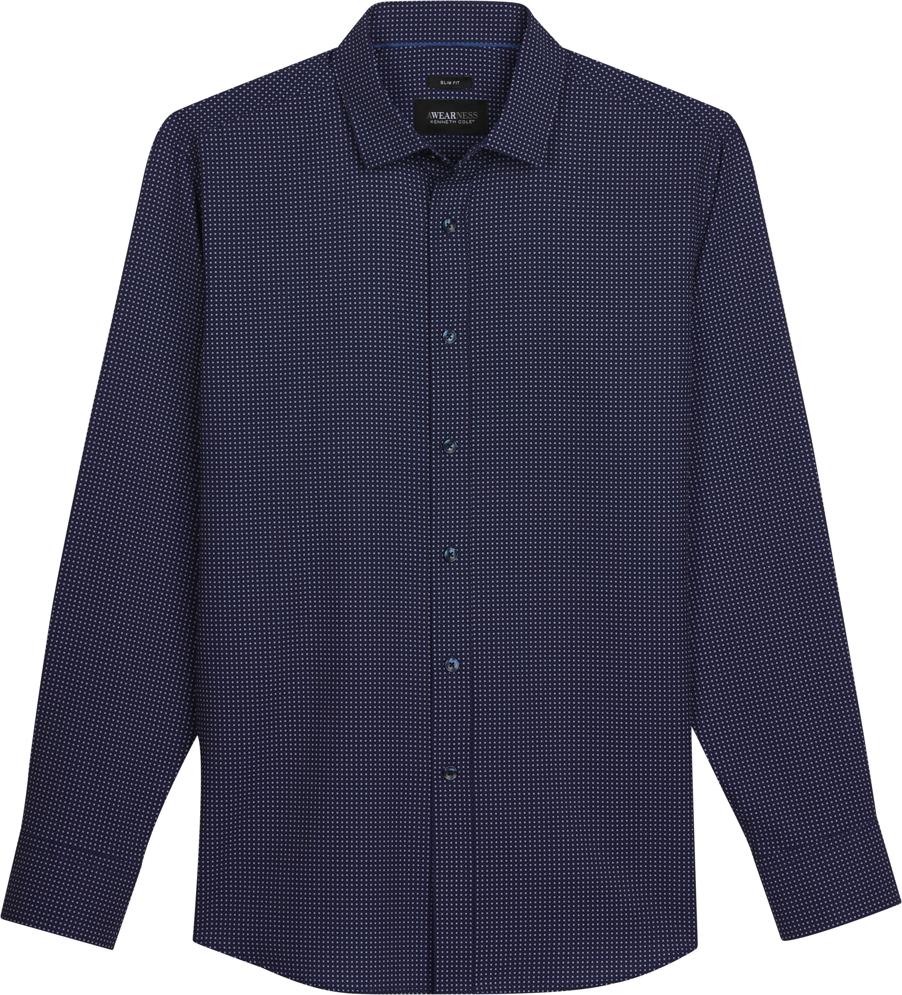 Awearness Kenneth Cole Slim Fit Mini Square Dot 4-Way