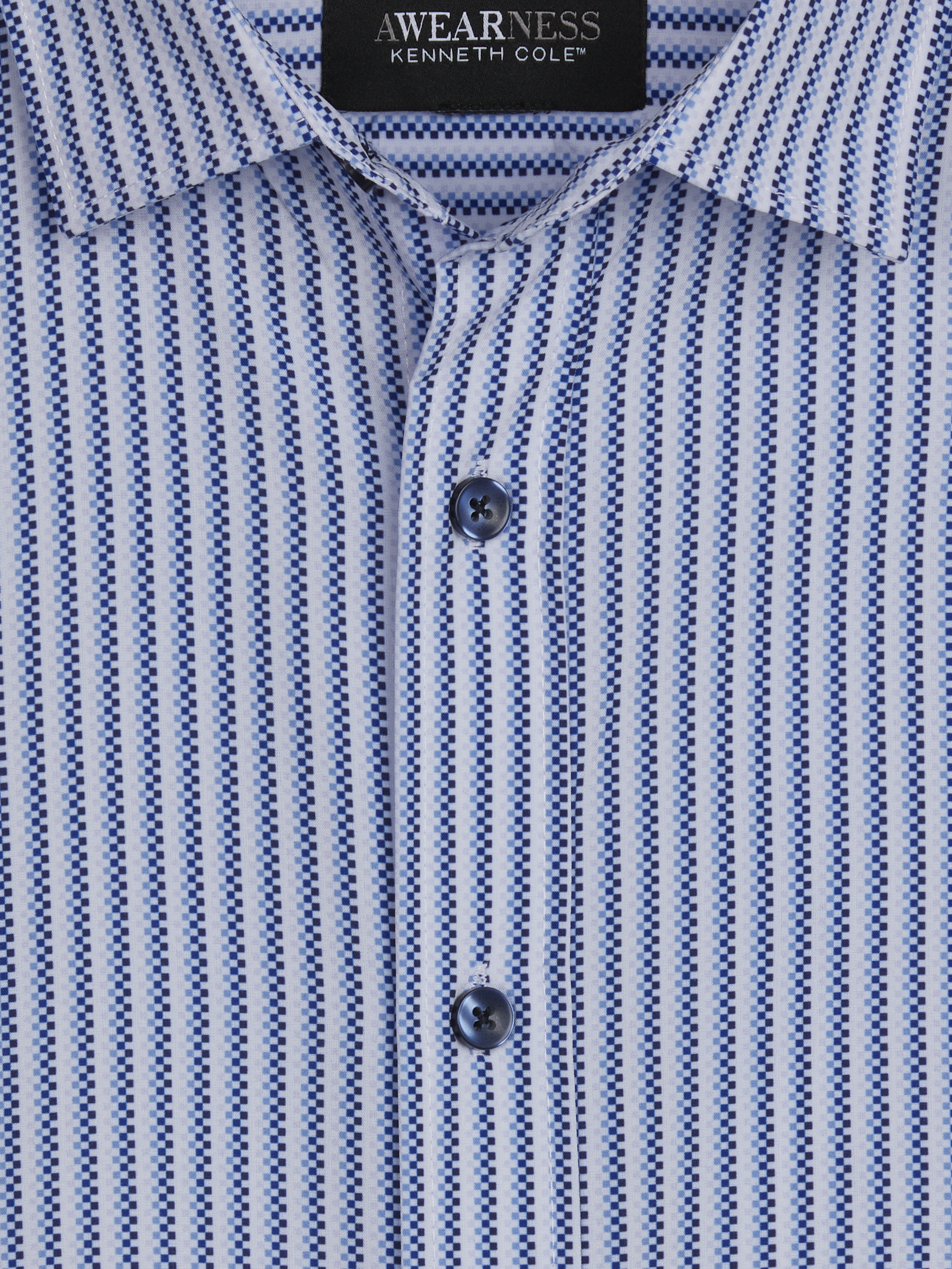 Slim Fit 4-Way Stretch Button Up Shirt