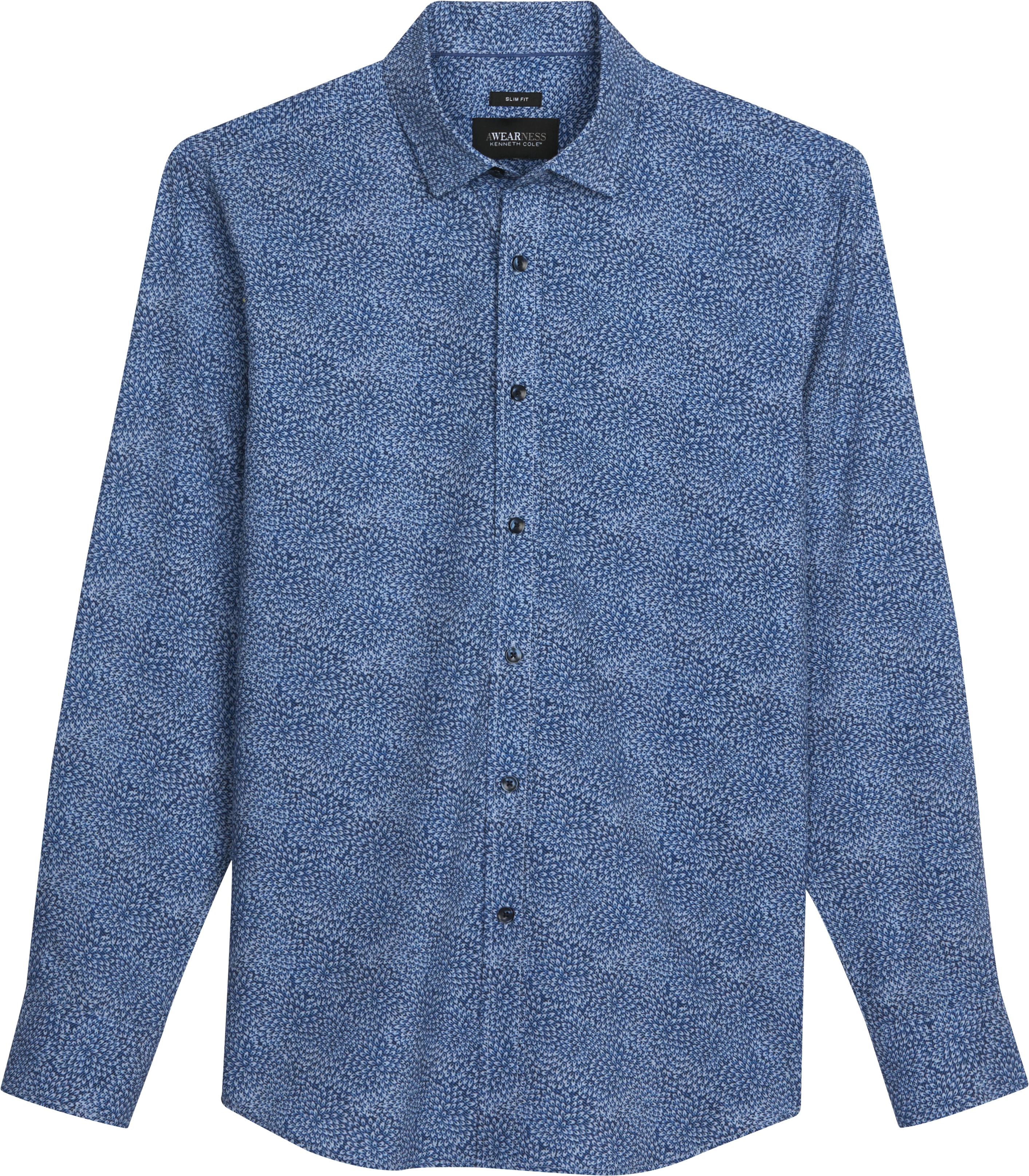 Slim Fit Performance 4-Way Stretch Button Up Shirt