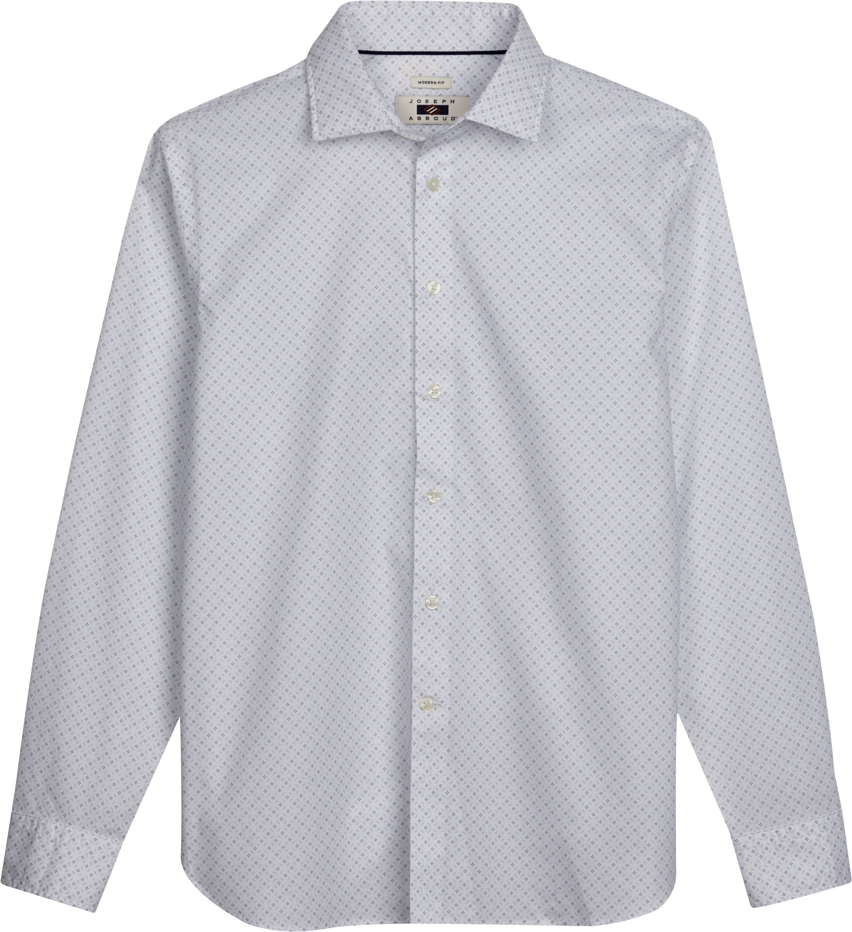 Modern Fit Mini Dot Button Up Shirt