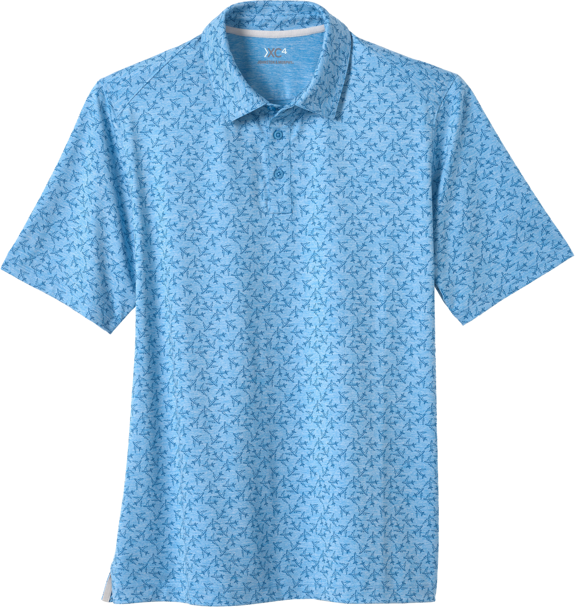 Modern Fit Airplane Polo