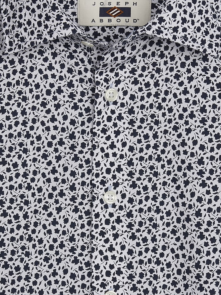 Black floral jacquard shirt – Couture Designer European Clothing