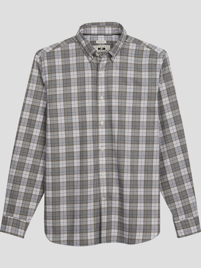 Joseph Abboud Modern Fit Plaid Button Up Shirt
