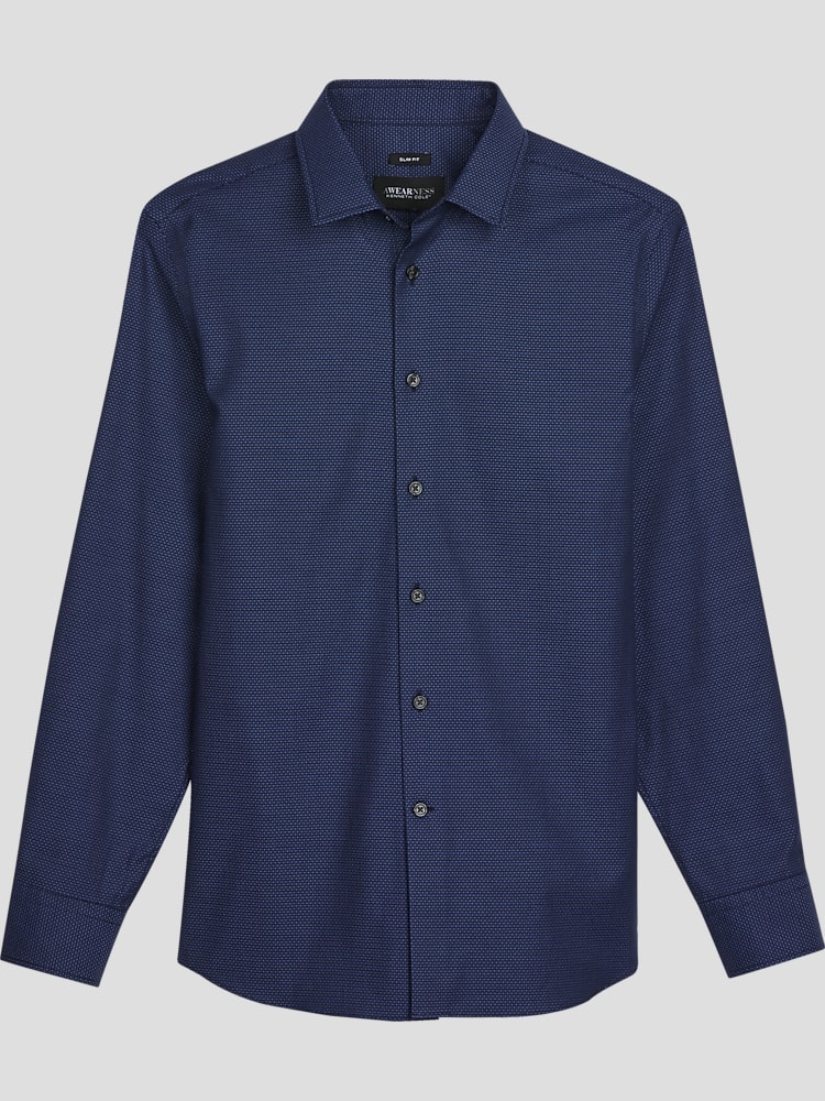 【24SS NEW】Off-White_men / ウール ジャケット / Navy Wave Shirt – Wales Bonner