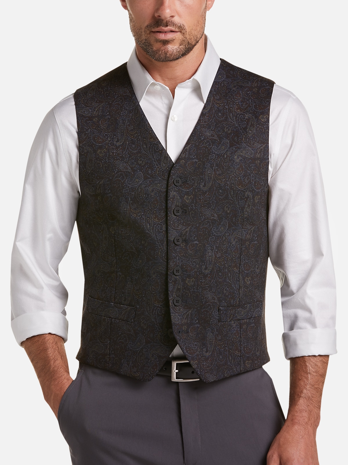 JOE Joseph Abboud Slim Fit Vest | All Sale| Men's Wearhouse