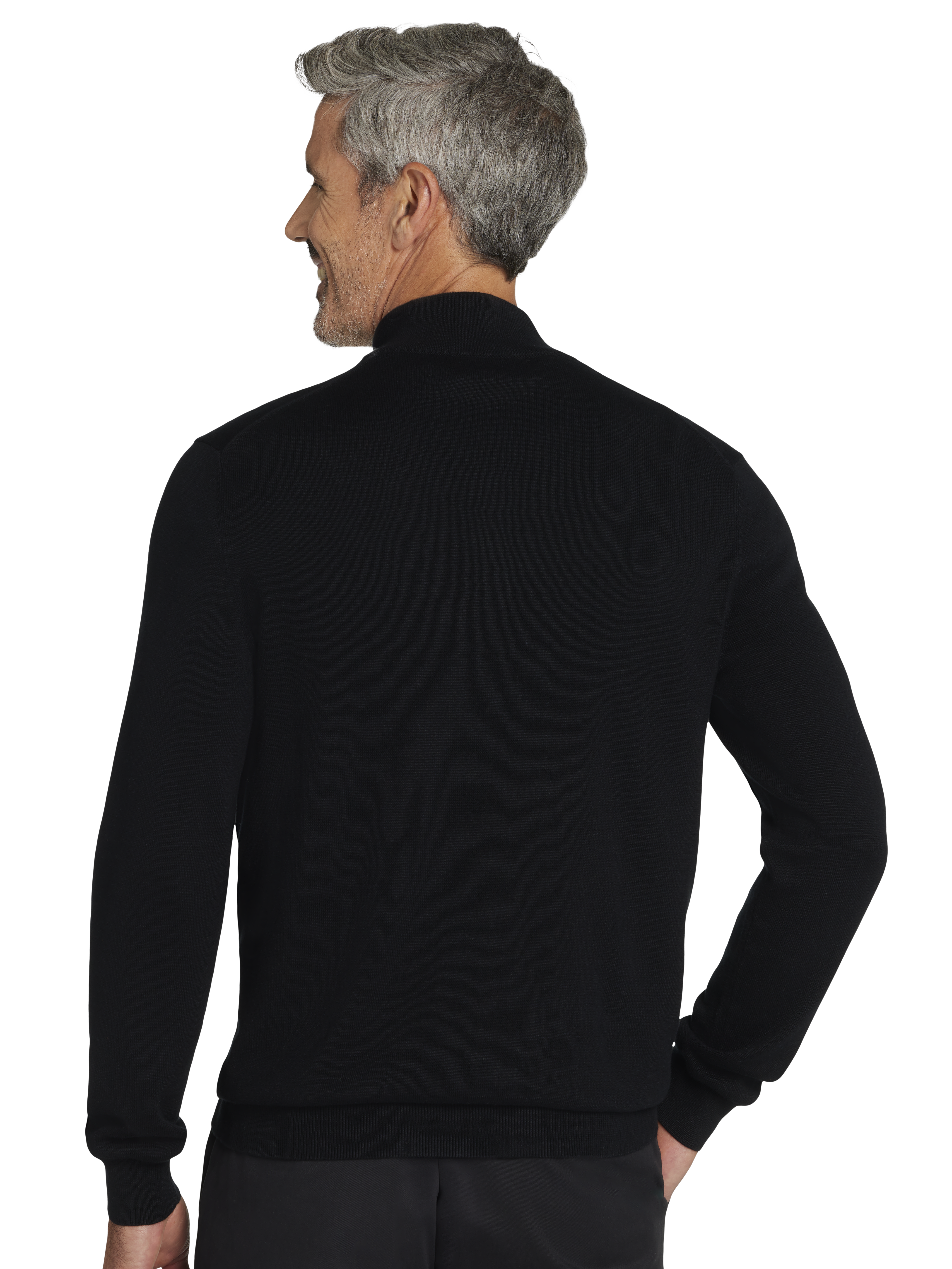 Modern Fit Pima Cotton 1/4-Zip Sweater