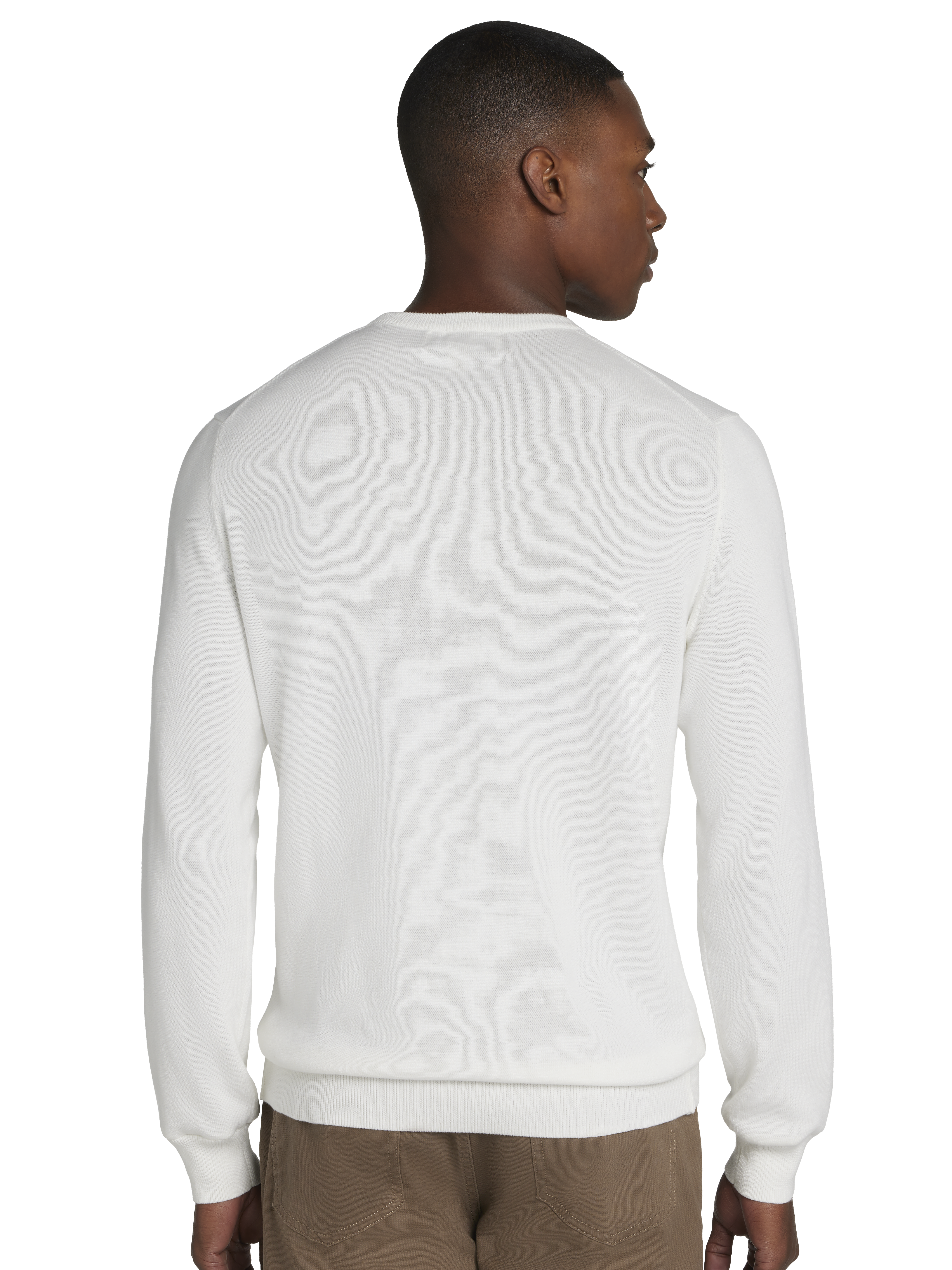 Modern Fit Pima Cotton Crewneck Sweater