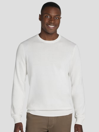 White sweater male hotsell