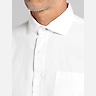 Joseph Abboud Modern Fit Linen Blend Button Up Popover