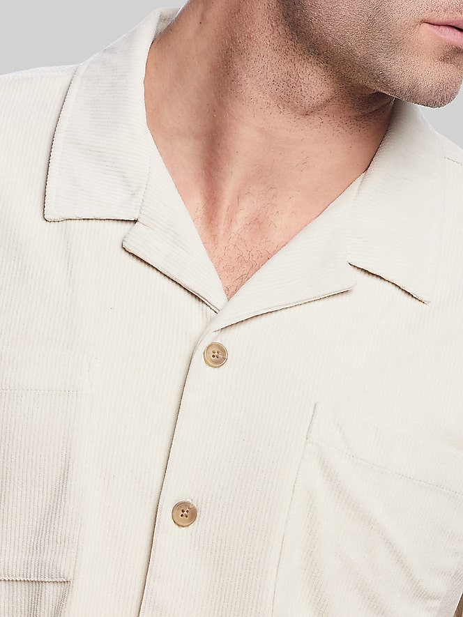 Weatherproof Vintage Classic Fit Corduroy Camp Shirt