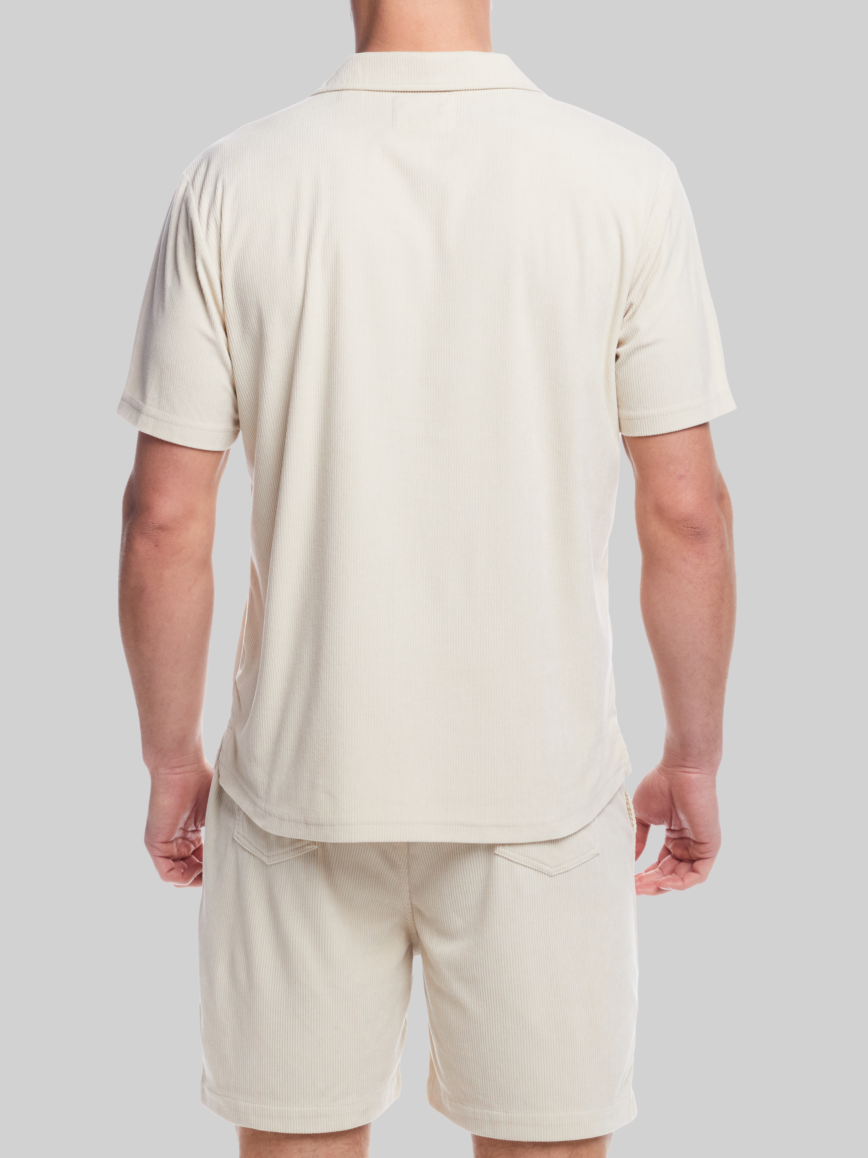 Classic Fit Corduroy Camp Shirt