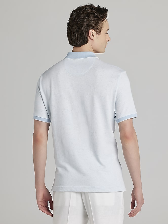 Joseph Abboud Modern Fit Jacquard Polo