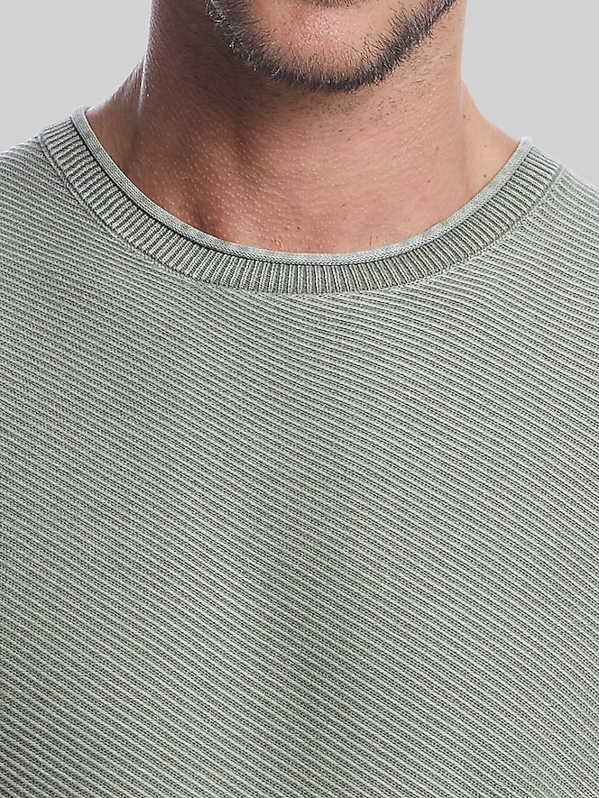 Weatherproof Vintage Classic Fit Twill Stonewash Sweater