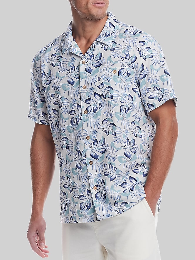 Weatherproof Vintage Classic Fit Short Sleeve Camp Shirt
