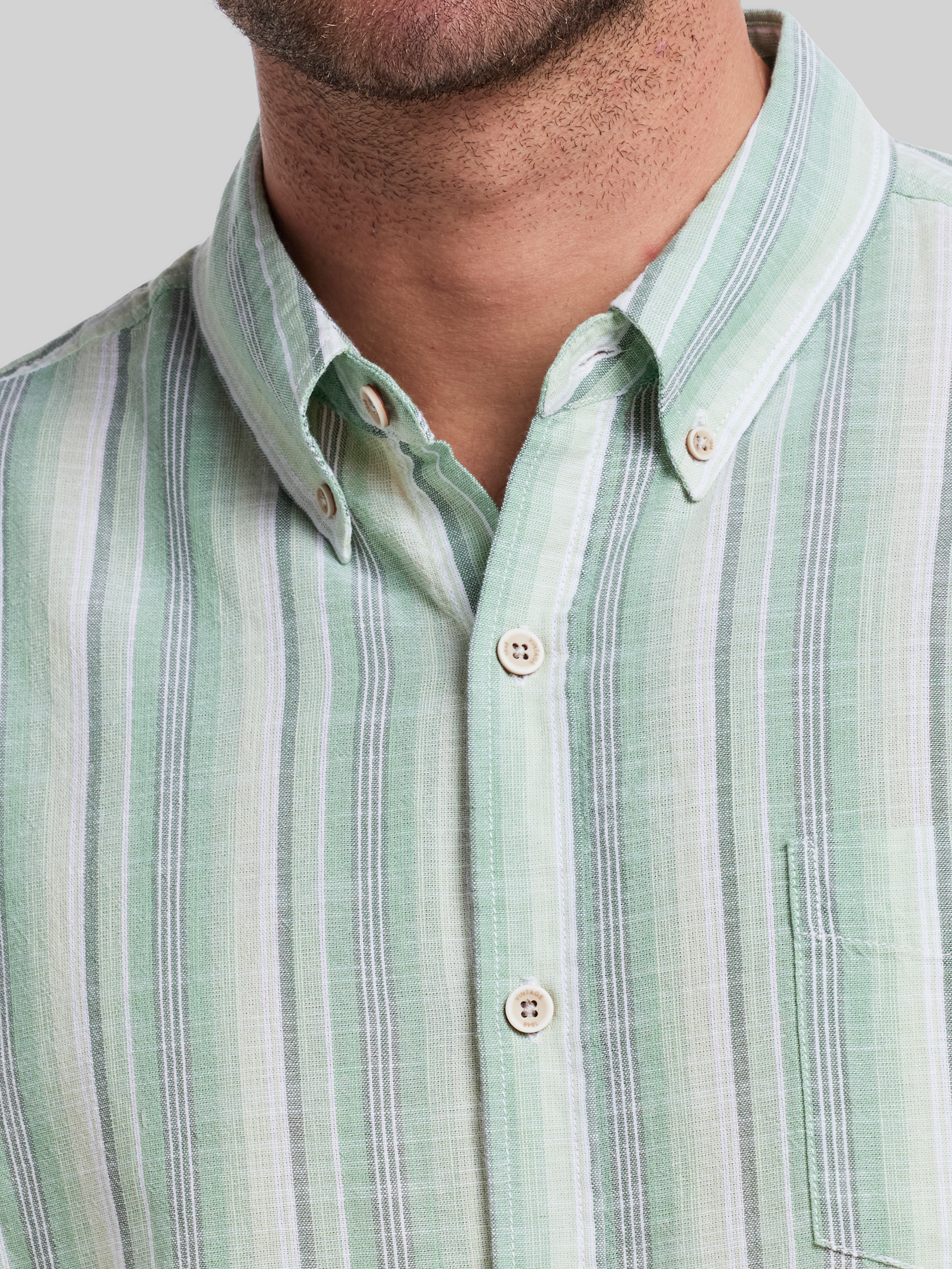 Classic Fit Short Sleeve Button Up Shirt