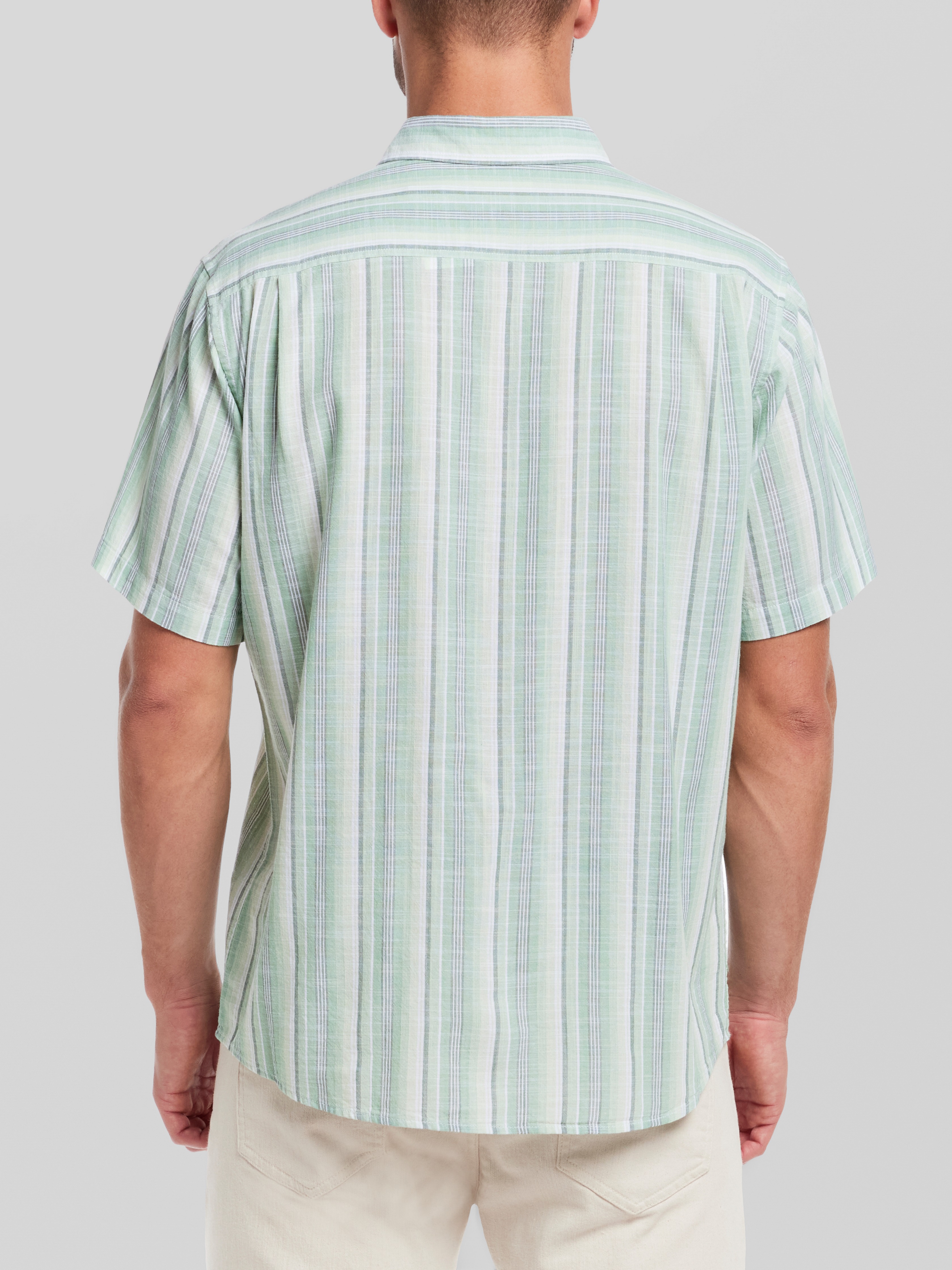 Classic Fit Short Sleeve Button Up Shirt