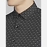 Awearness Kenneth Cole Slim Fit 4-Way Stretch Mini Dot Button Up Shirt