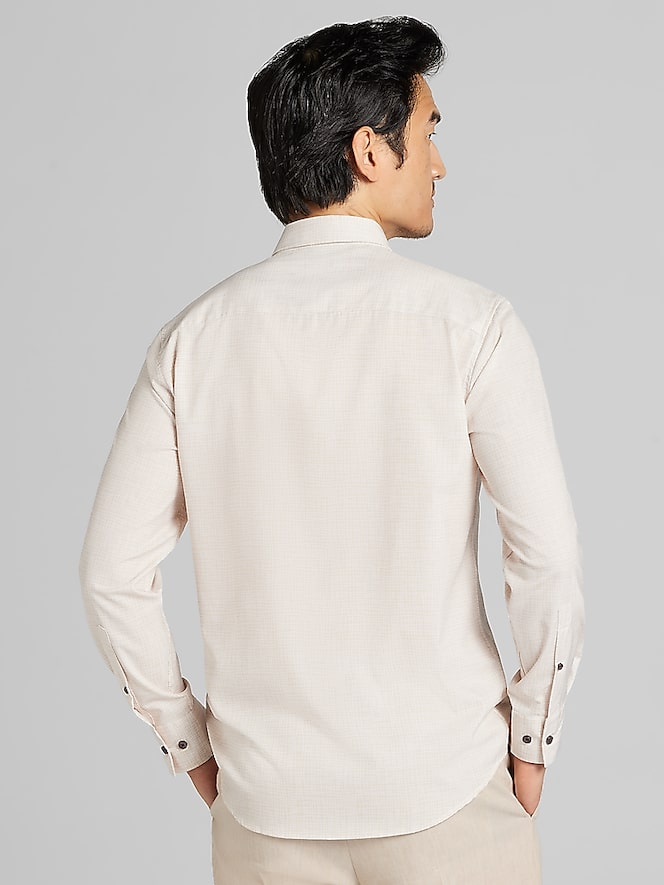 Awearness Kenneth Cole Slim Fit Spread Collar Button Up Shirt