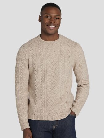 Men's crew neck sweaters on sale deals