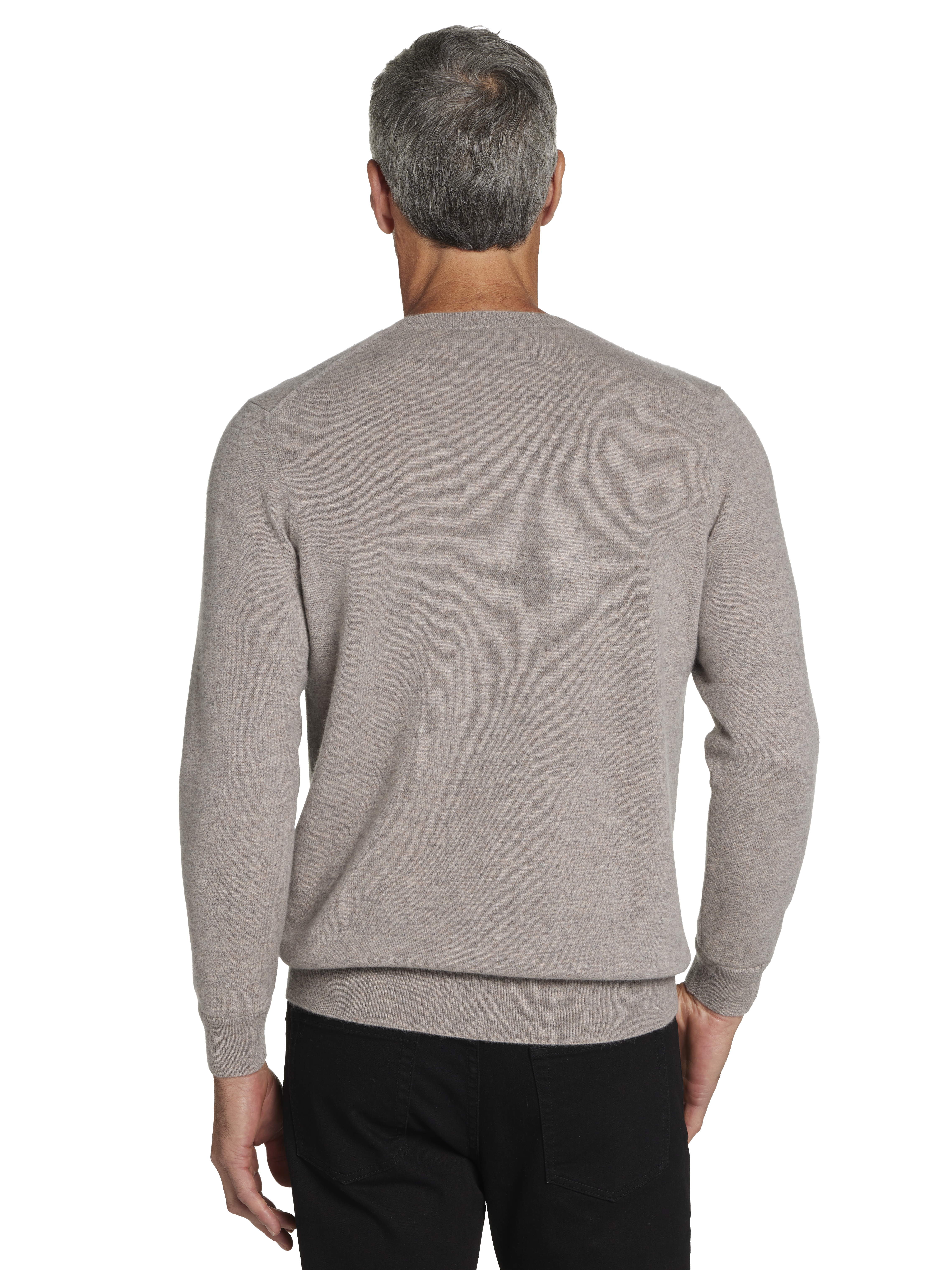 Modern Fit Crew Neck Cashmere Sweater