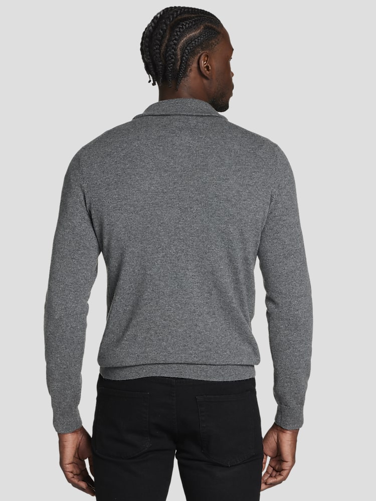 Modern Fit 1 4 Zip Cashmere Sweater