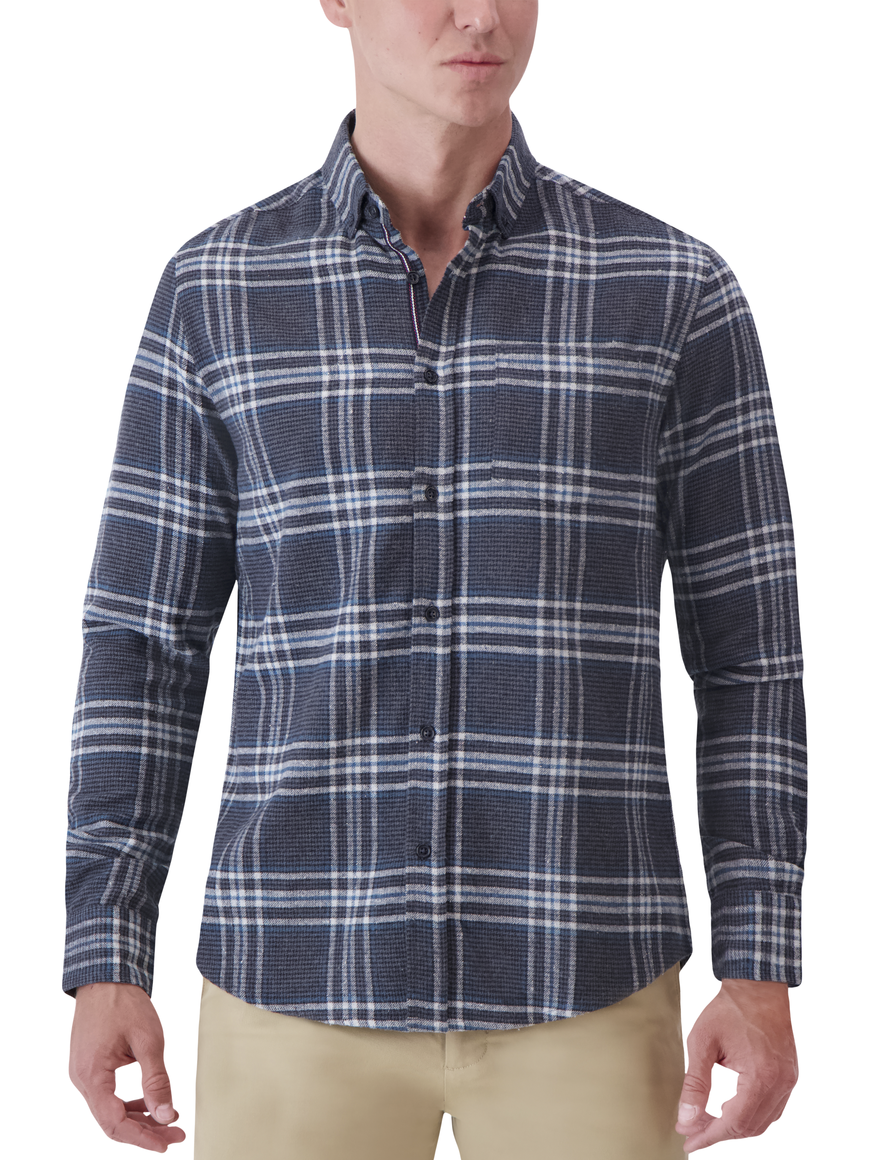 Plaid Flannel Casual Button Up Shirt