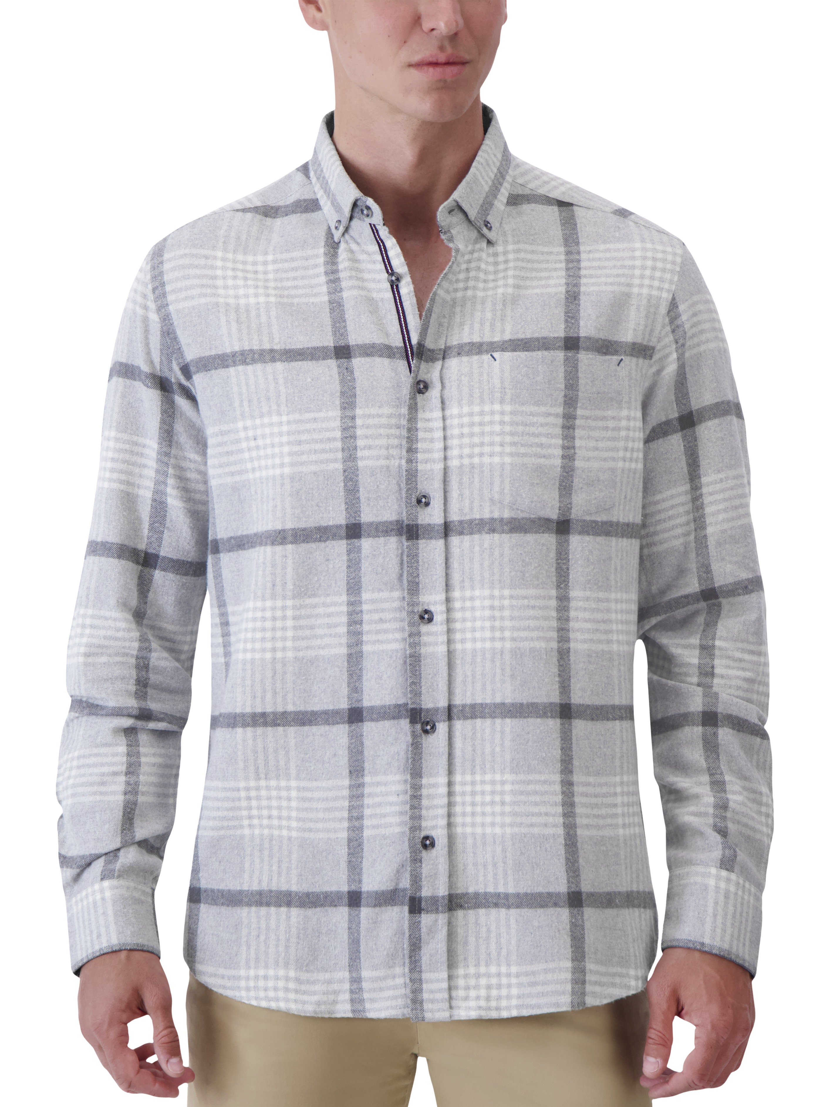 Plaid Casual Button Up Shirt