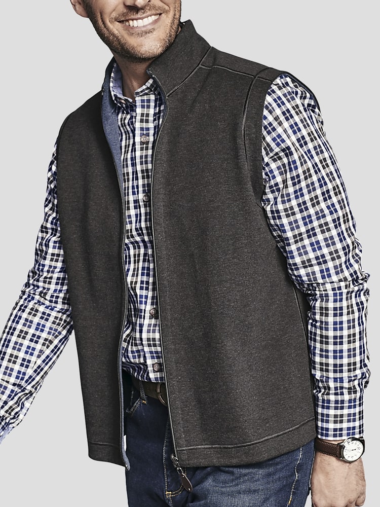 Johnston and murphy vest top