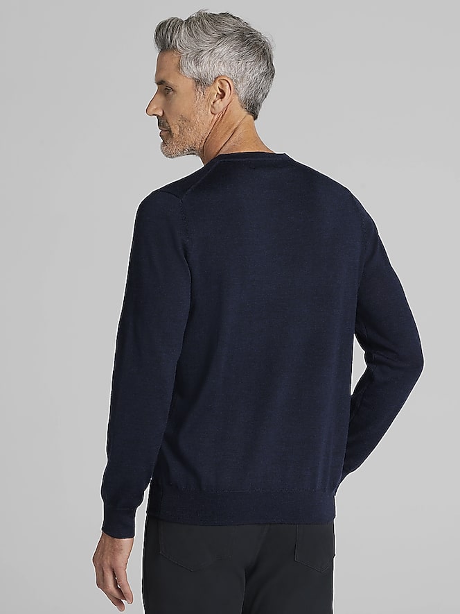 Joseph Abboud Merino Wool V-Neck Sweater