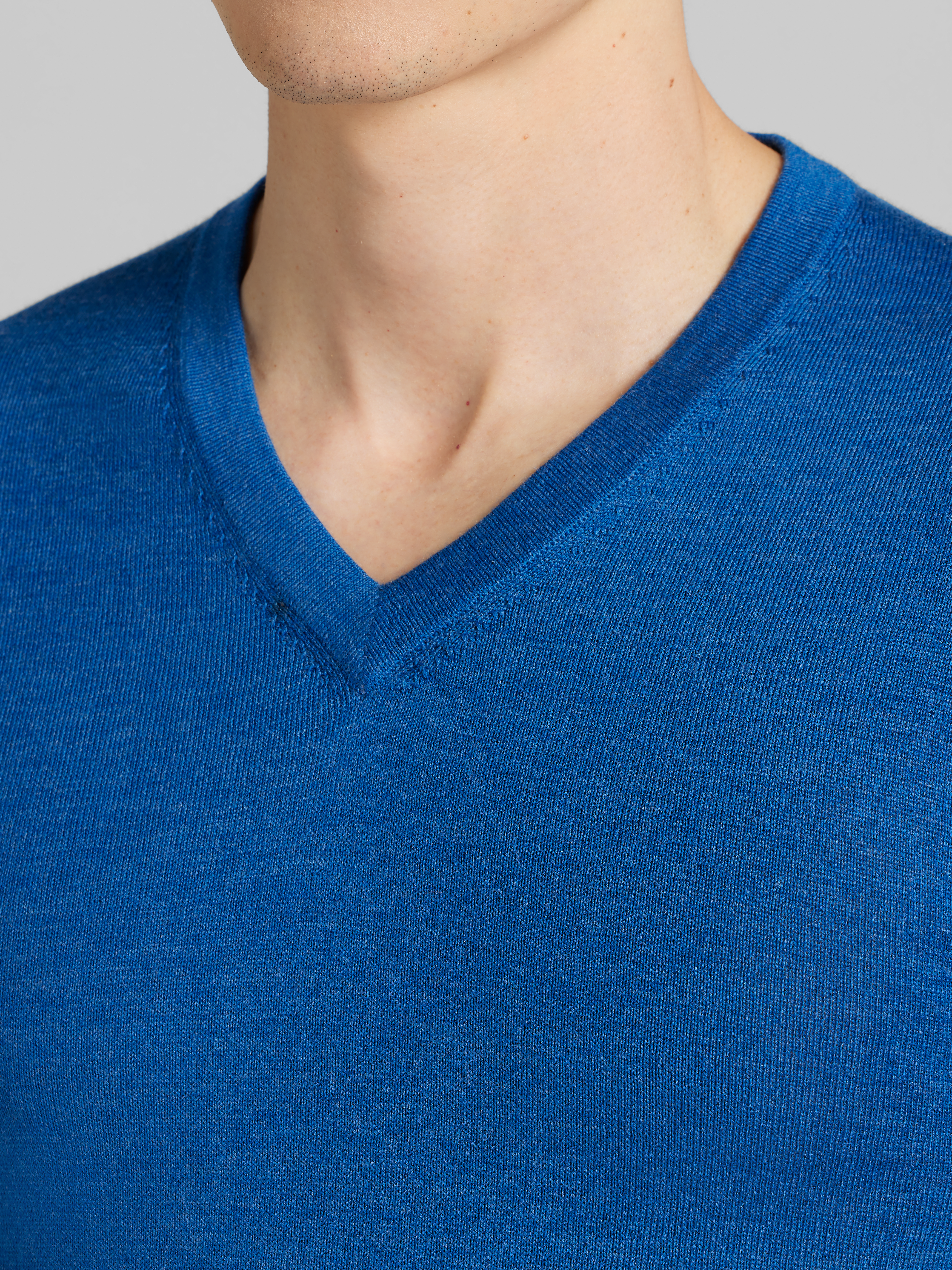 Merino Wool V-Neck Sweater