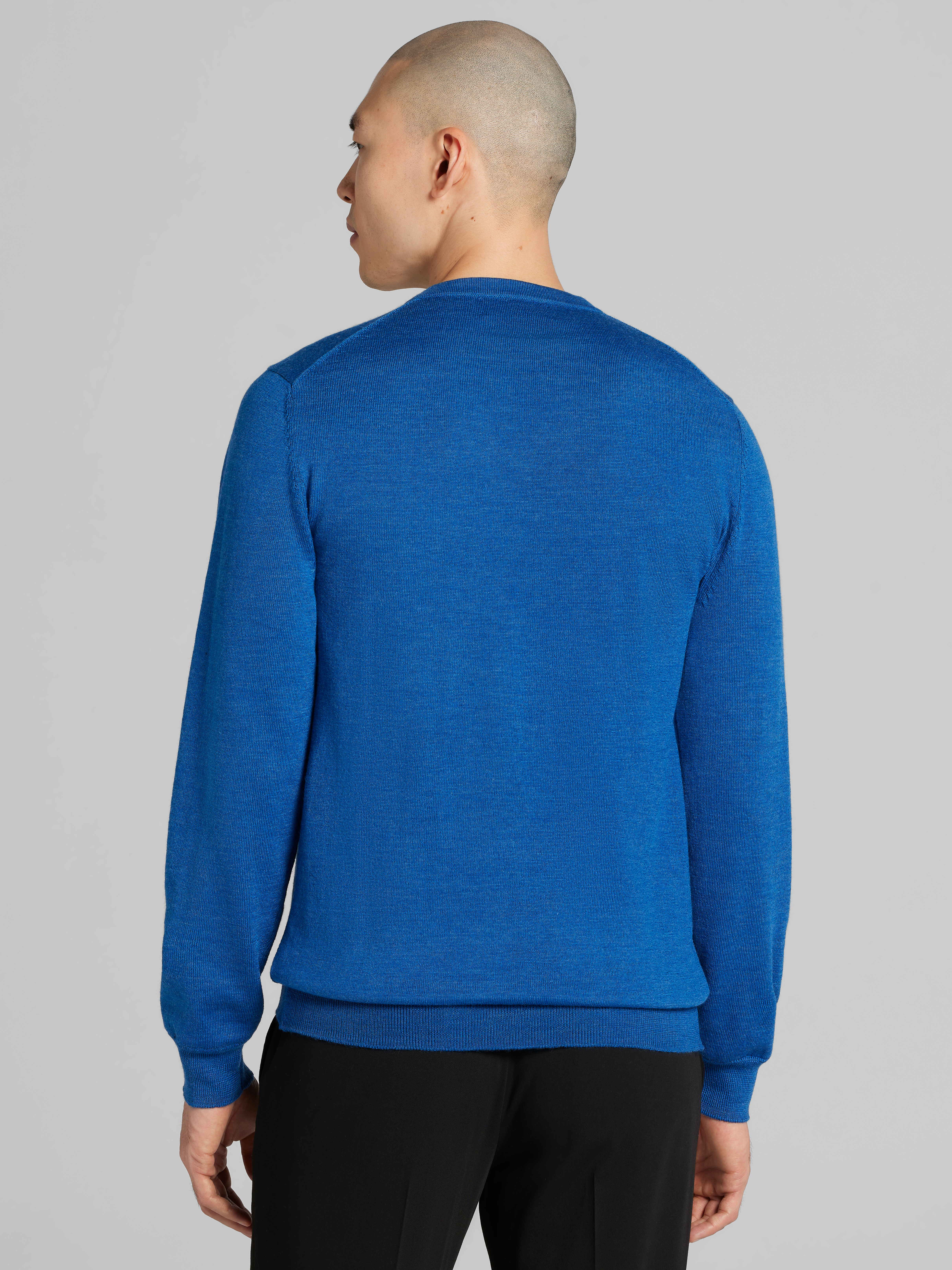 Merino Wool V-Neck Sweater