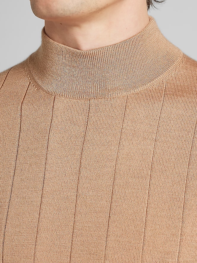 Joseph Abboud Merino Wool Mock Neck Sweater