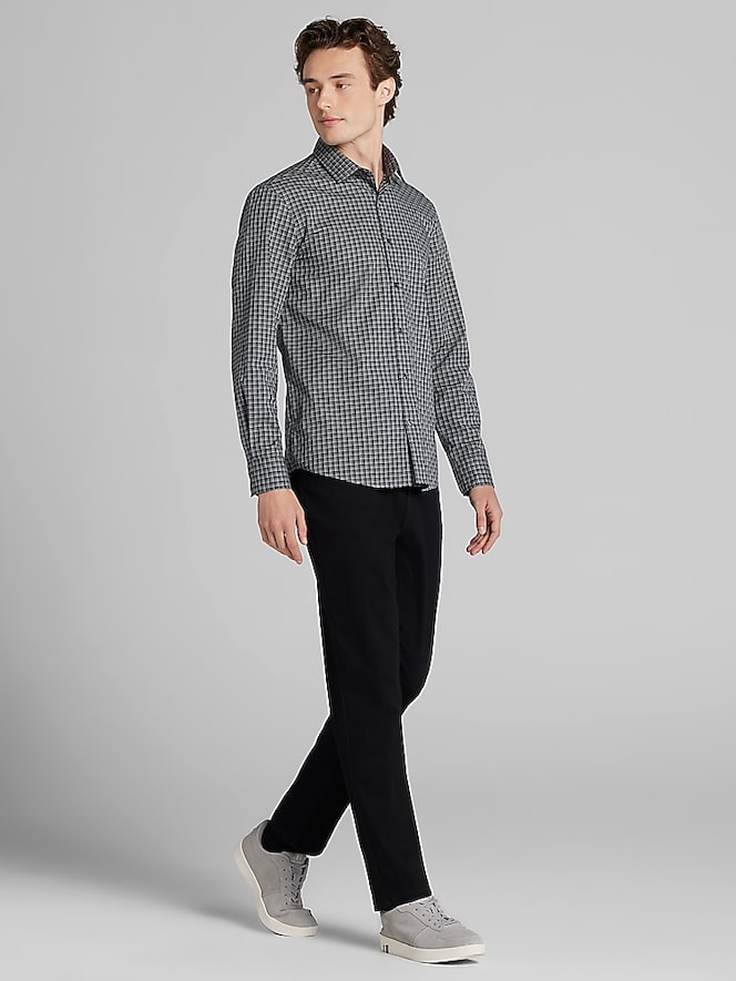 Awearness Kenneth Cole CHILLFLEX Slim Fit 4-Way Stretch Button Up Shirt