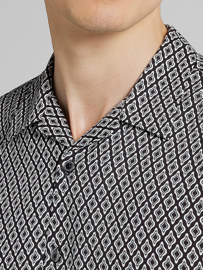 Pronto Uomo Modern Fit Camp Shirt