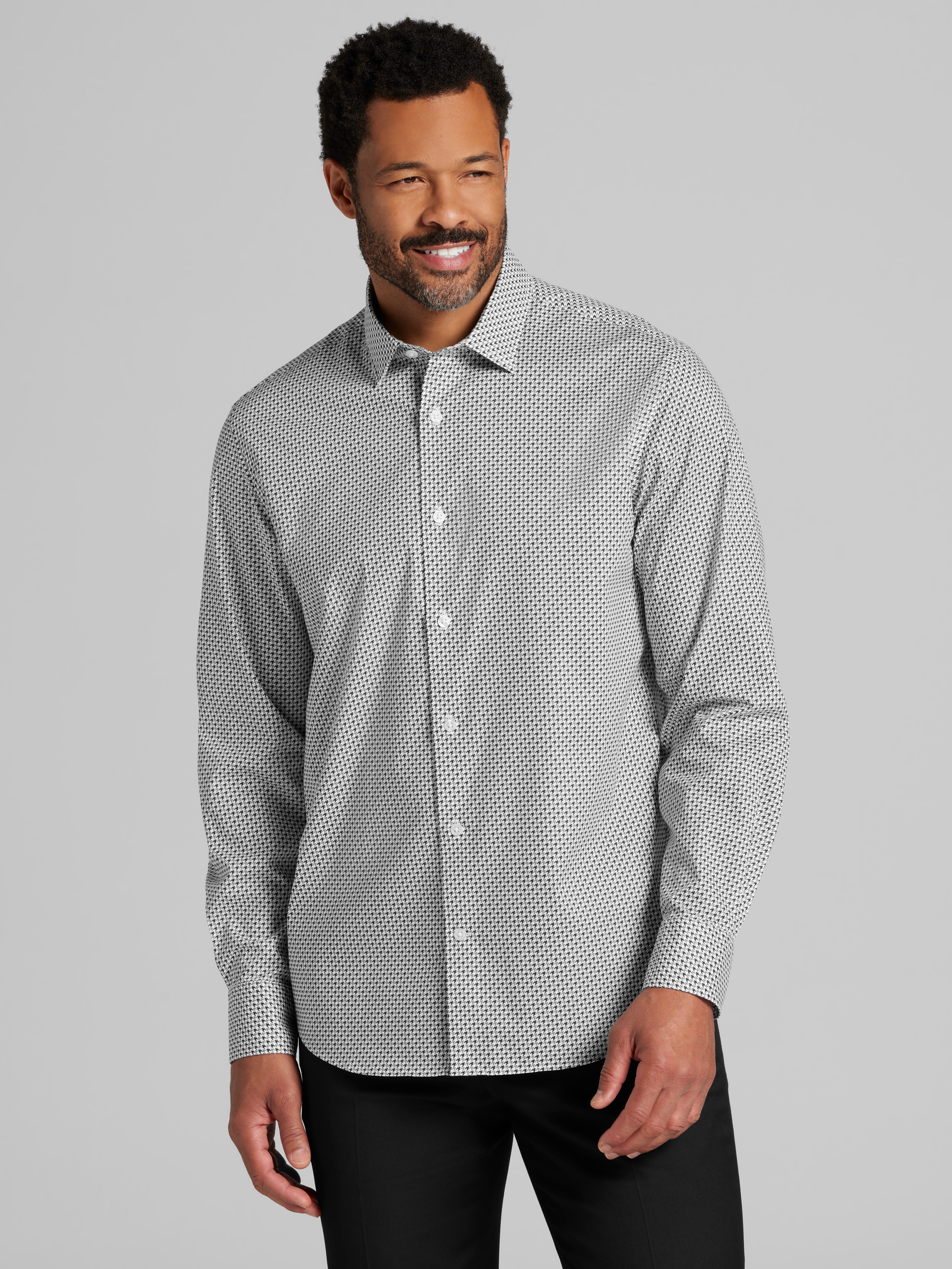 Slim Fit Button Up Shirt