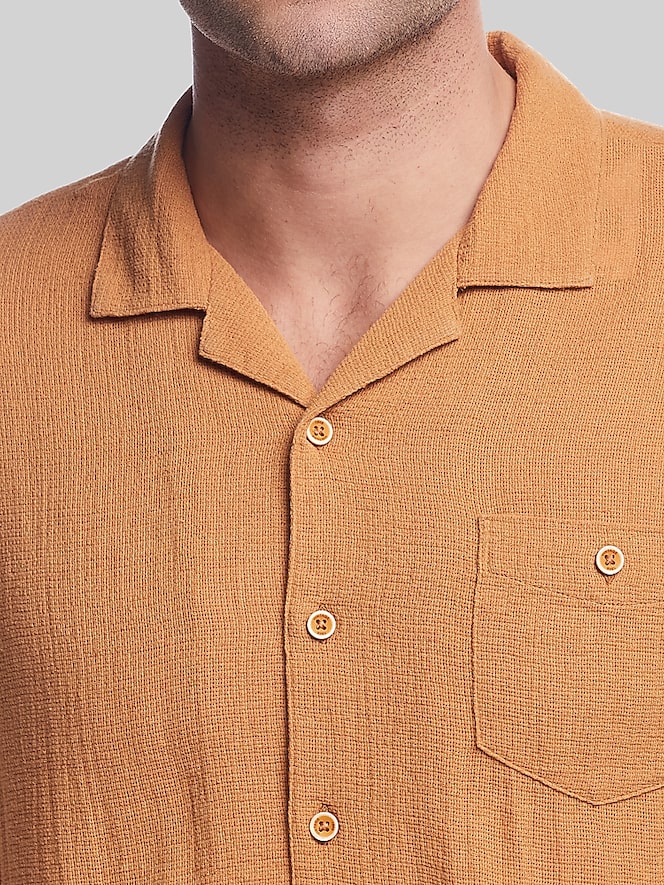 Weatherproof Vintage Classic Fit Short Sleeve Camp Shirt