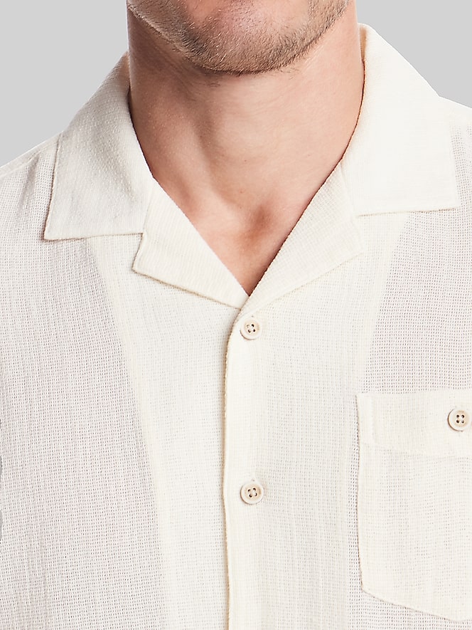 Weatherproof Vintage Classic Fit Short Sleeve Camp Shirt