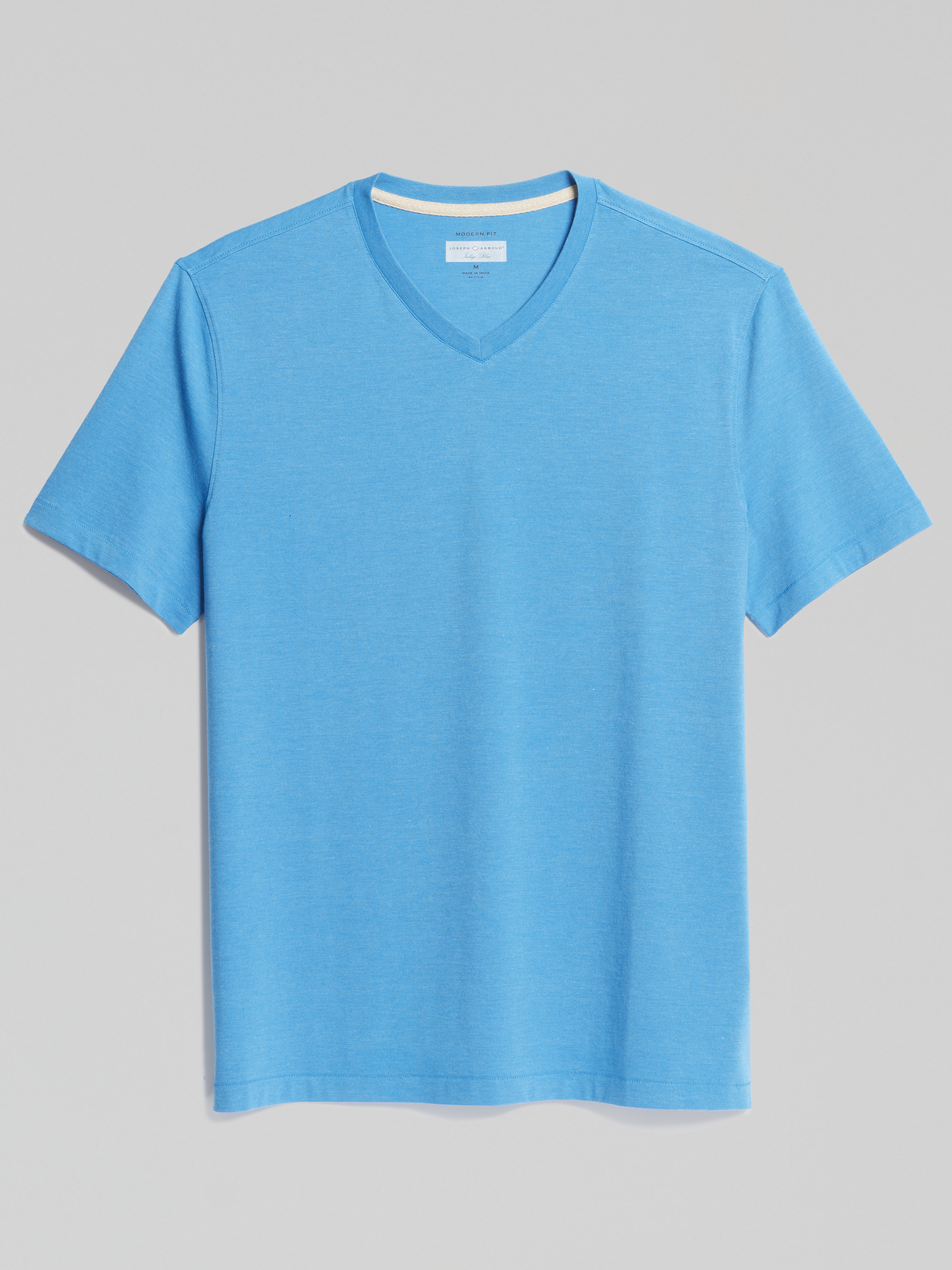 Half Collar Tシャツ・カットソー T-shirt V-neck Stripe 25KERO475 HUECLOSET