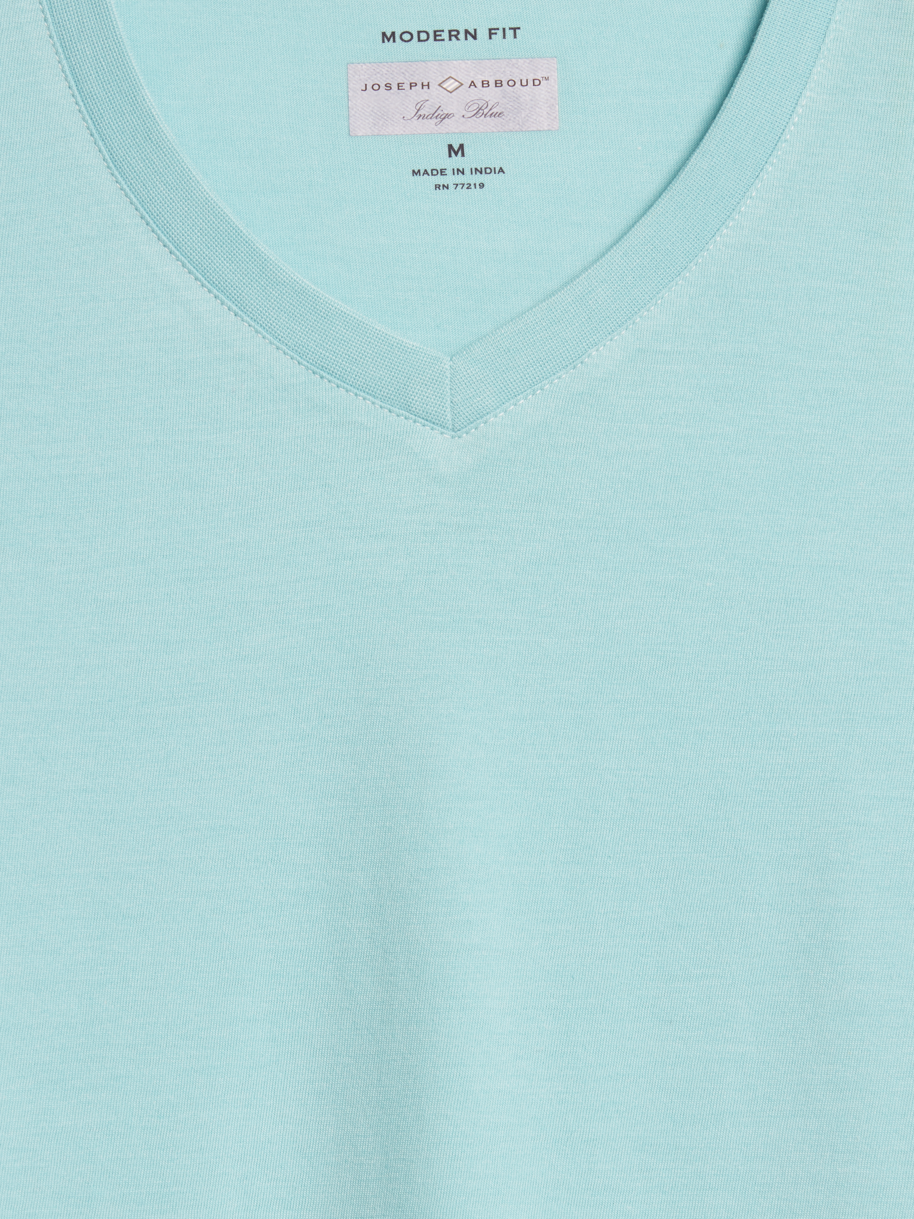 Modern Fit Breathable Burnout V-Neck Tee