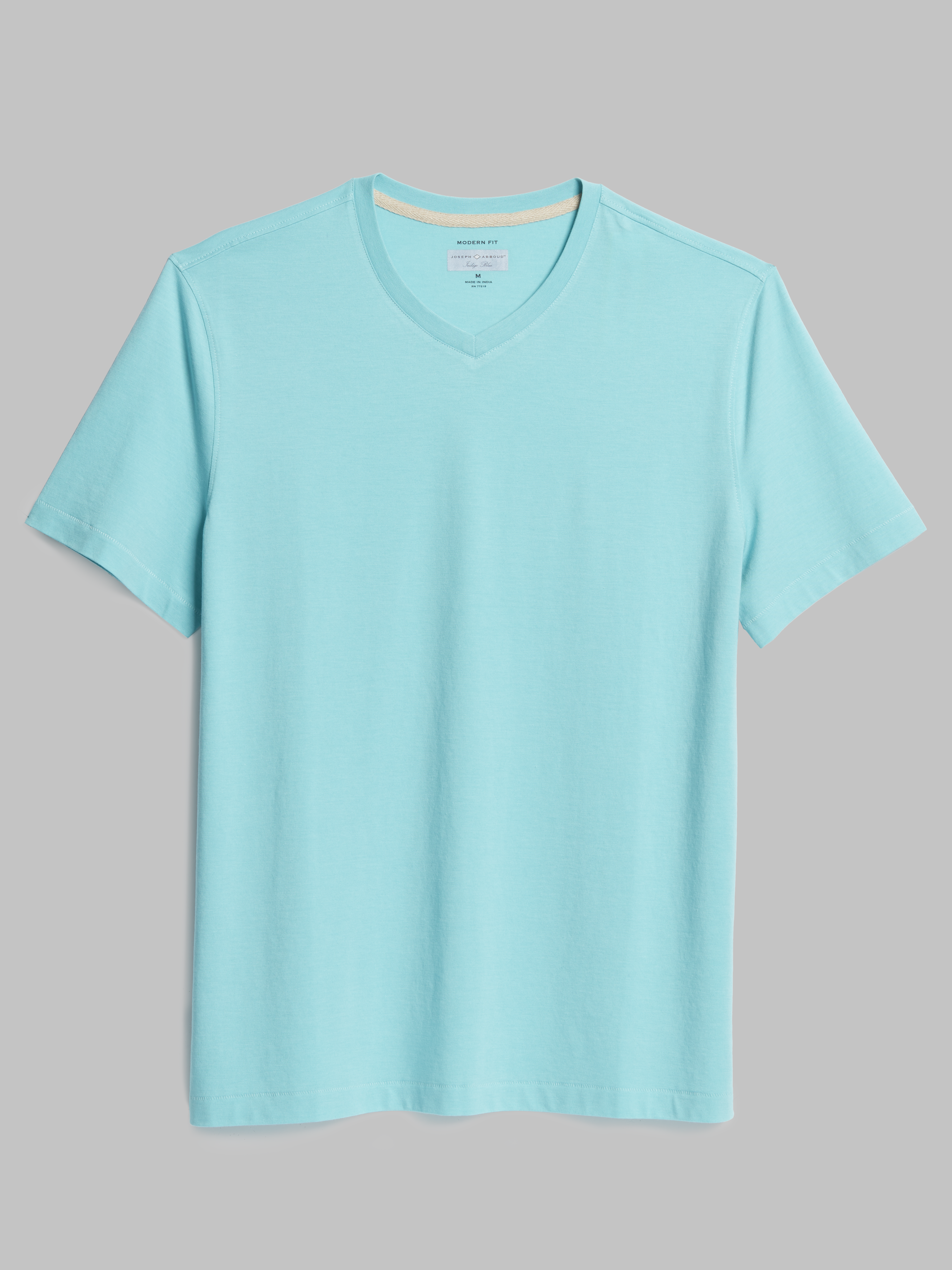 Modern Fit Breathable Burnout V-Neck Tee