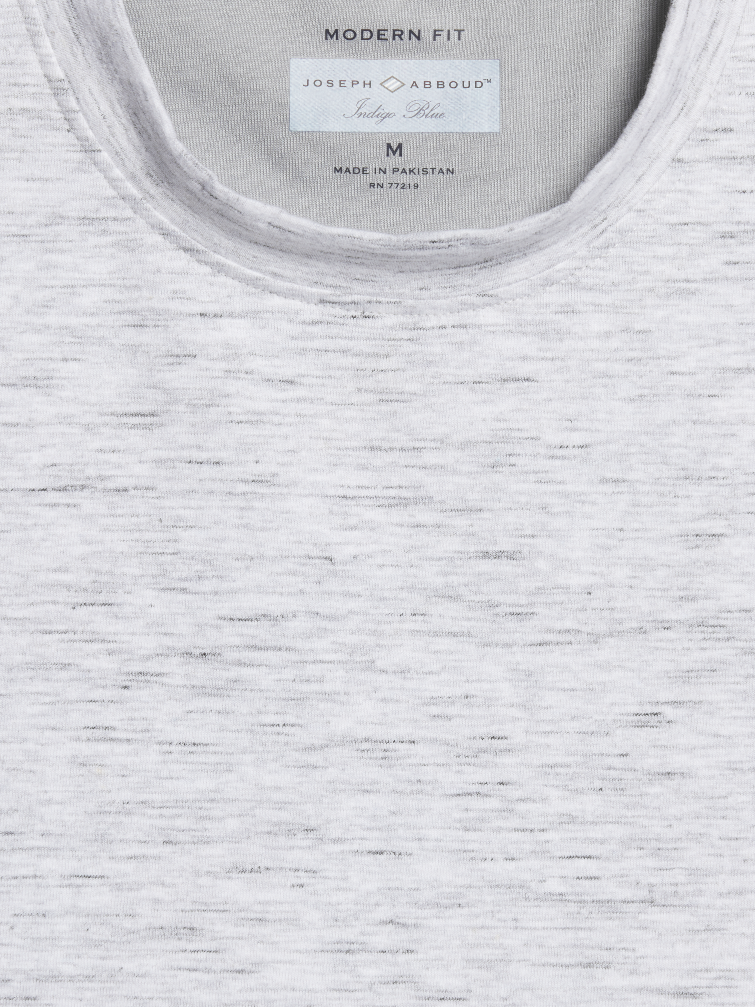 Modern Fit Space Dye Crewneck Tee