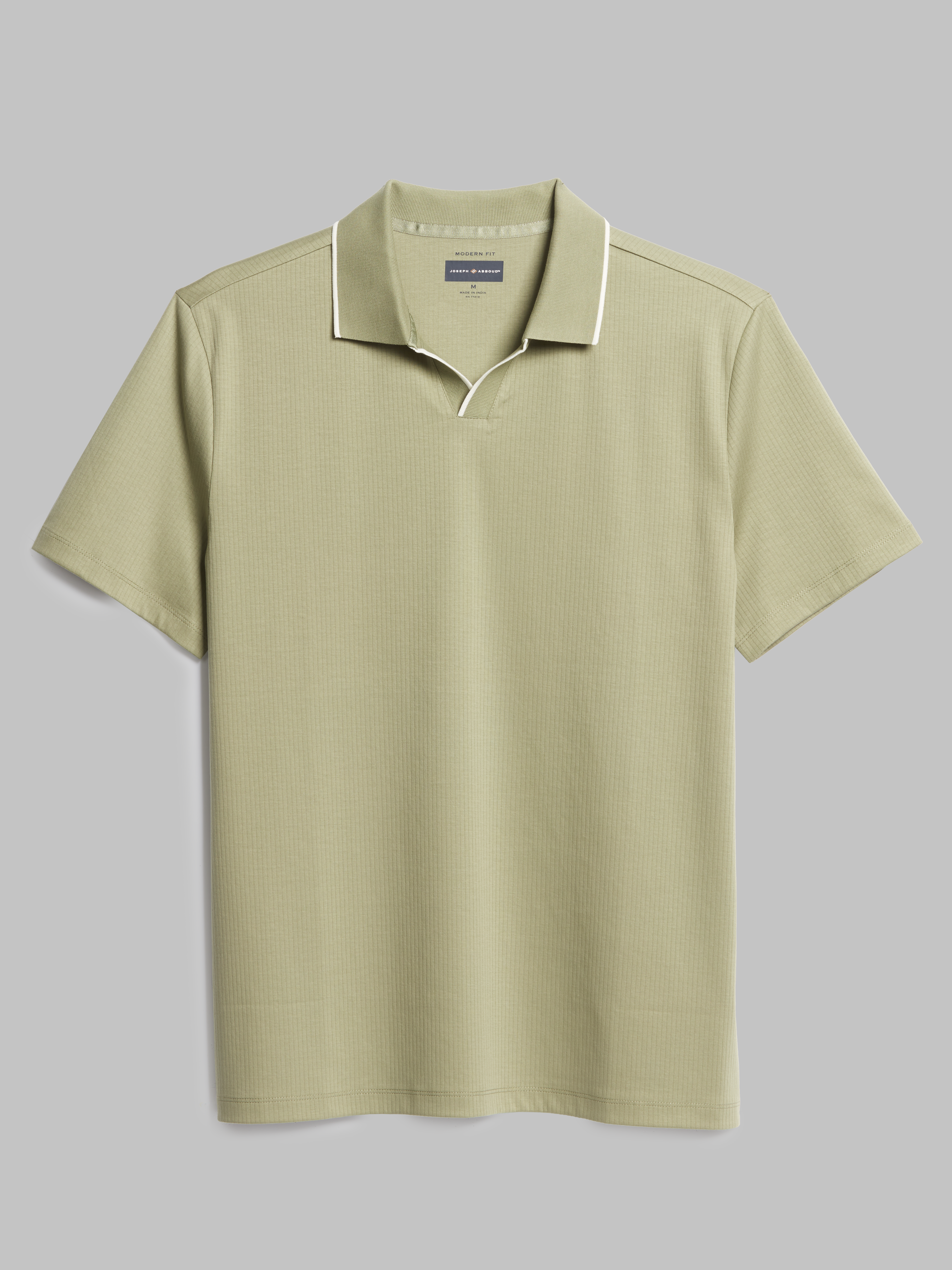 Modern Fit Luxe Mini Stripe Johnny Polo