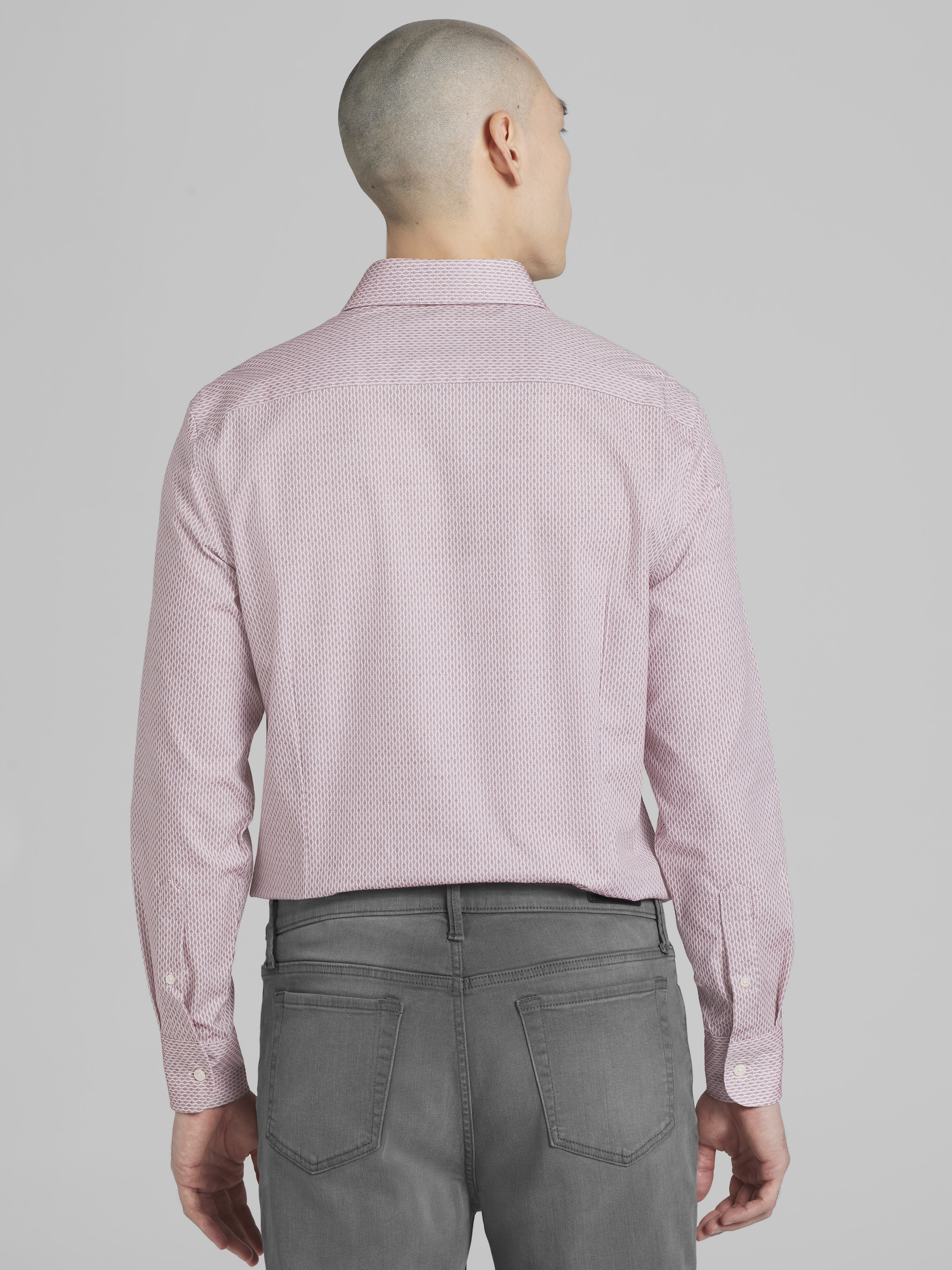 CHILLFLEX Slim Fit 4-Way Stretch Button Up Shirt