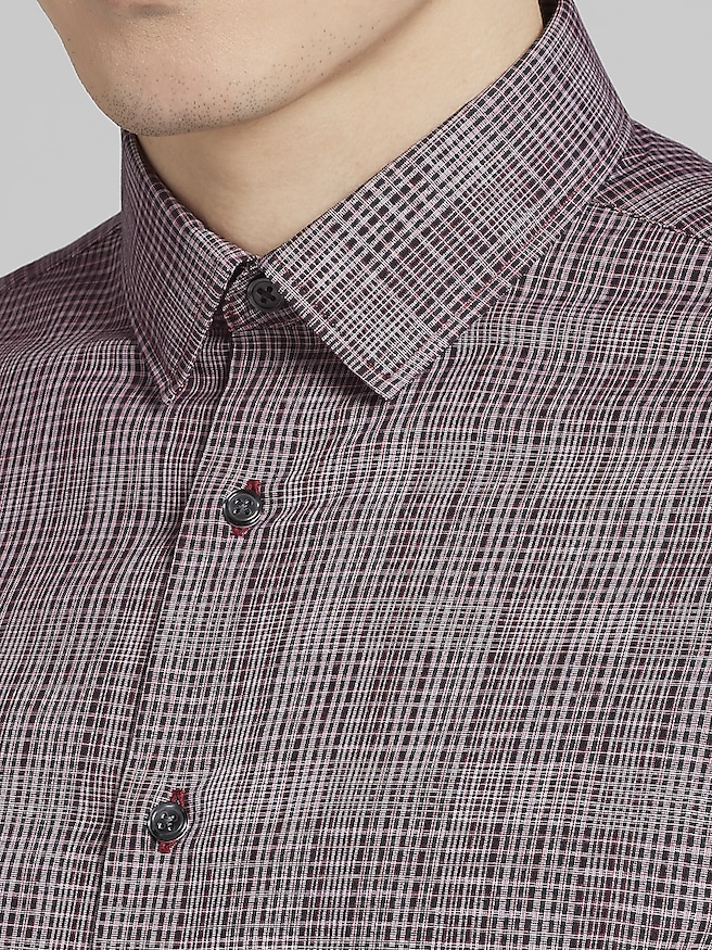 Awearness Kenneth Cole Big & Tall Men's CHILLFLEX Slim Fit 4-Way Stretch Button Up Shirt , Red