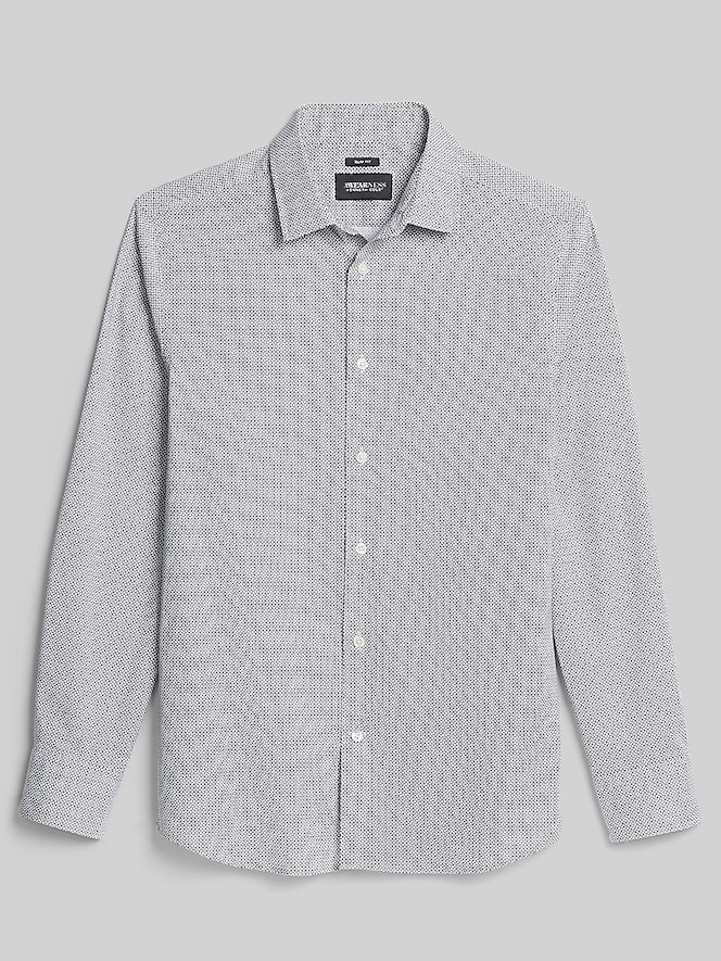 Awearness Kenneth Cole CHILLFLEX Slim Fit 4-Way Stretch Button Up Shirt