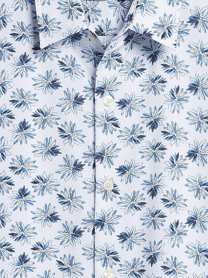 Pronto Uomo Modern Fit 4-Way Stretch Button Up Shirt