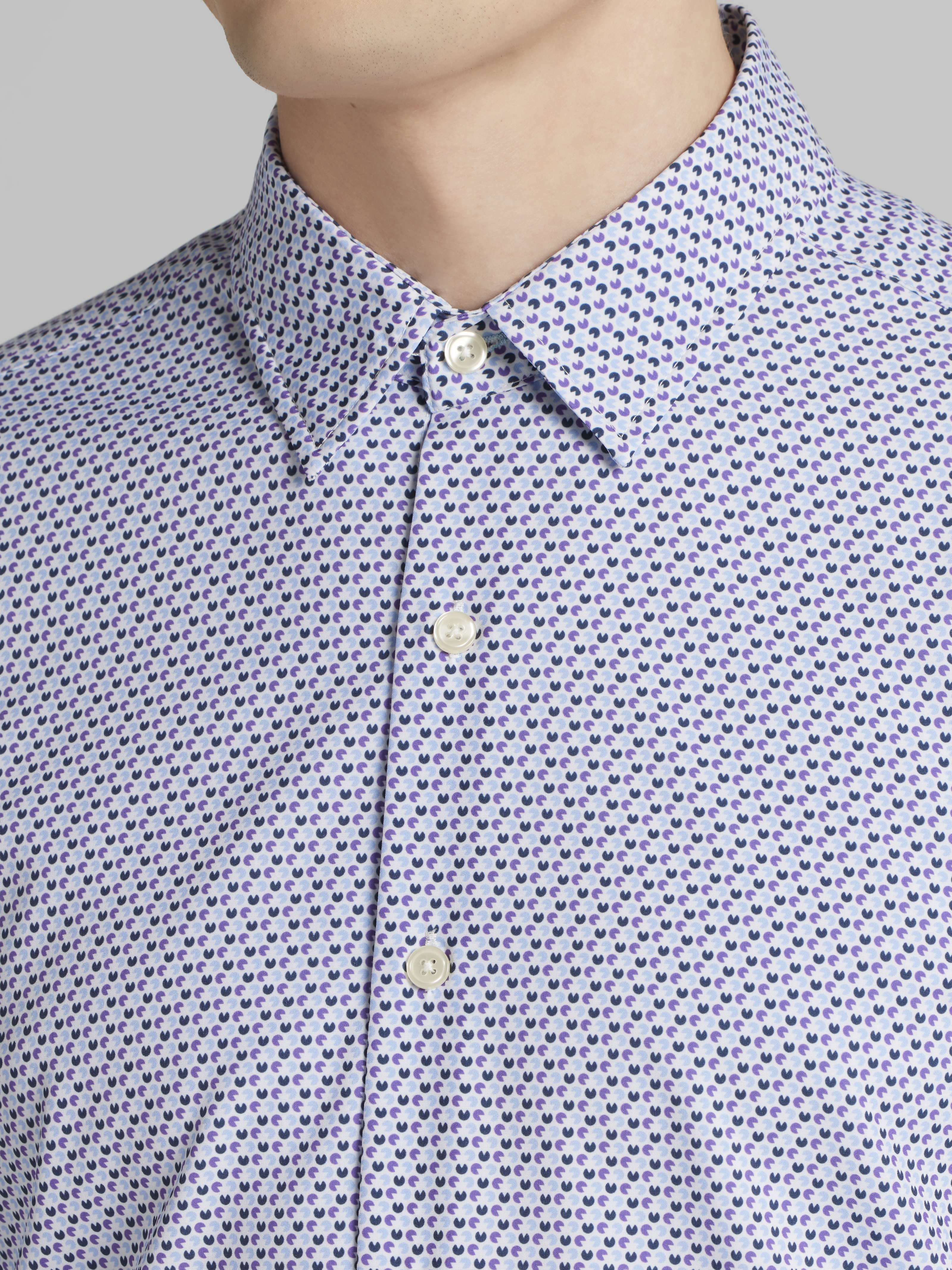 Modern Fit 4-Way Stretch Button Up Shirt